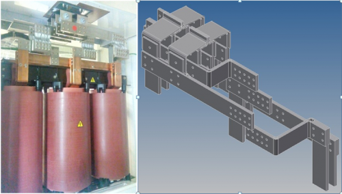 Tâm Trường Tín lắp đặt thanh dẫn tại phòng máy Chiller Khu Central Plant - Sân bay Tân Sơn Nhất